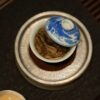 Handmade Hand-painted Qinghua Ceramic Chinese Dragon 50ml Gaiwan Pre Order Ship in 20 Days