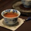 Handmade Hand-painted Qinghua Ceramic Pine Bamboo Plum 60ml Gaiwan Set Pre Order Ship in 20 Days