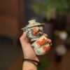 Handmade-Hand-painted-Qinghua-Fan-Hong-Ceramic-Horse-Year-7-Pieces-Chinese-Tea-Set-Pre-Order-Ship-In-20-Days4 Handmade Hand-painted Qinghua Fan Hong Ceramic Horse Year 7 Pieces Chinese Tea Set Pre Order Ship In 20 Days