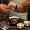 Handmade-Hand-painted-Qinghua-Fan-Hong-Ceramic-Horse-Year-7-Pieces-Chinese-Tea-Set-Pre-Order-Ship-In-20-Days8 Handmade Hand-painted Qinghua Fan Hong Ceramic Horse Year 7 Pieces Chinese Tea Set Pre Order Ship In 20 Days