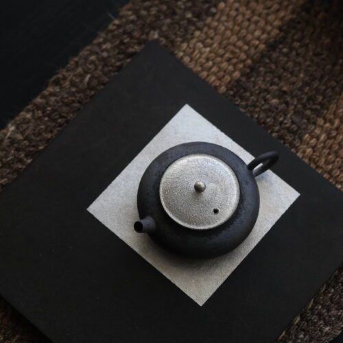 Handmade Wood Fired Crude Pottery Biscuits 80ml Chinese Teapot