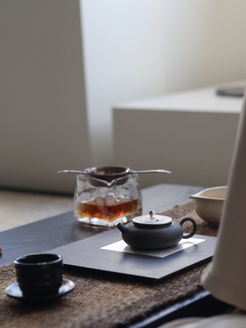 Handmade Wood Fired Crude Pottery Biscuits 80ml Chinese Teapot2 Handmade Wood Fired Crude Pottery Biscuits 80ml Chinese Teapot