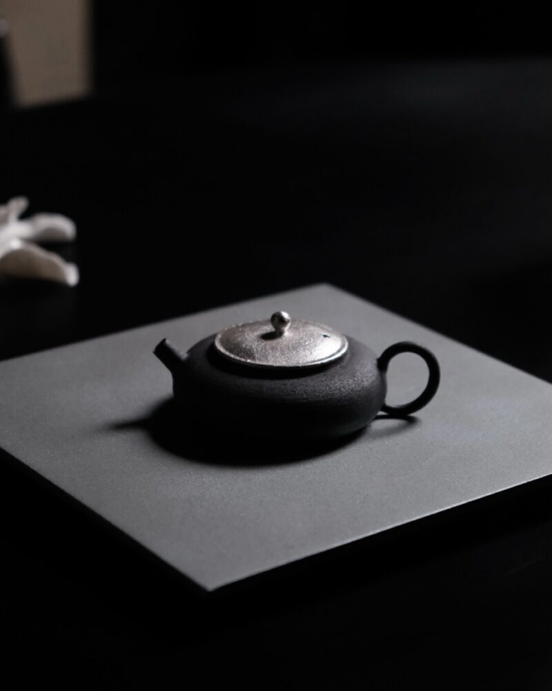 Handmade Wood Fired Crude Pottery Biscuits 80ml Chinese Teapot4 Handmade Wood Fired Crude Pottery Biscuits 80ml Chinese Teapot