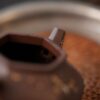 Half-Handmade-Gilt-Painting-Zini-Hexagonal-Rong-Tian-50ml-Yixing-Teapot1 Half Handmade Gilt Painting Zini Hexagonal Rong Tian 50ml Yixing Teapot