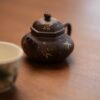 Half-Handmade-Gilt-Painting-Zini-Hexagonal-Rong-Tian-50ml-Yixing-Teapot6 Half Handmade Gilt Painting Zini Hexagonal Rong Tian 50ml Yixing Teapot