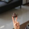 Half Handmade Hexagonal Zini Duo Qiu 50ml Yixing Teapot