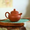 Half Handmade Hong Pi Long Duo Qiu 120ml Yixing Teapot