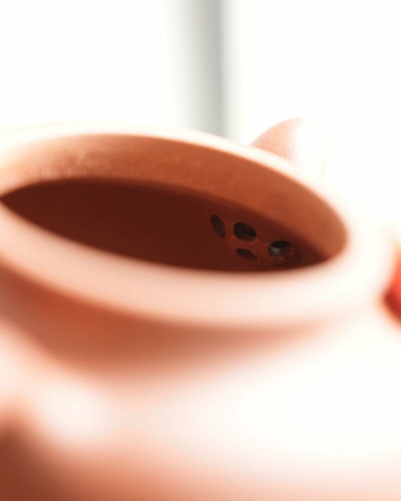 Half Handmade Hong Pi Long Duo Qiu 120ml Yixing Teapot