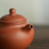 Half Handmade Hong Pi Long Duo Qiu 120ml Yixing Teapot