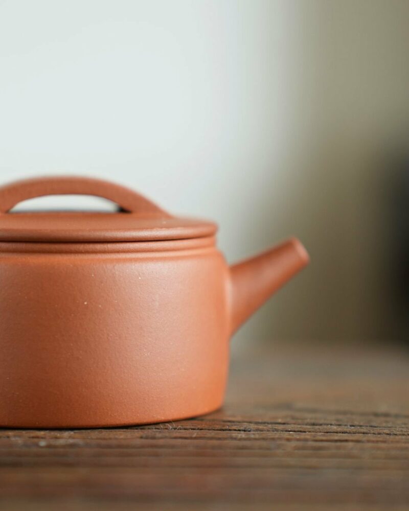 Half Handmade Hong Pi Long Han Wa 120ml Yixing Teapot