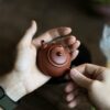 Half Handmade Xiao Mei Yao Zhuni Ming Yue Jian 75ml Yixing Teapot