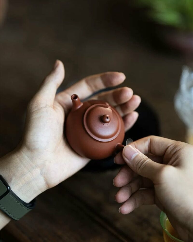 Half Handmade Xiao Mei Yao Zhuni Ming Yue Jian 75ml Yixing Teapot