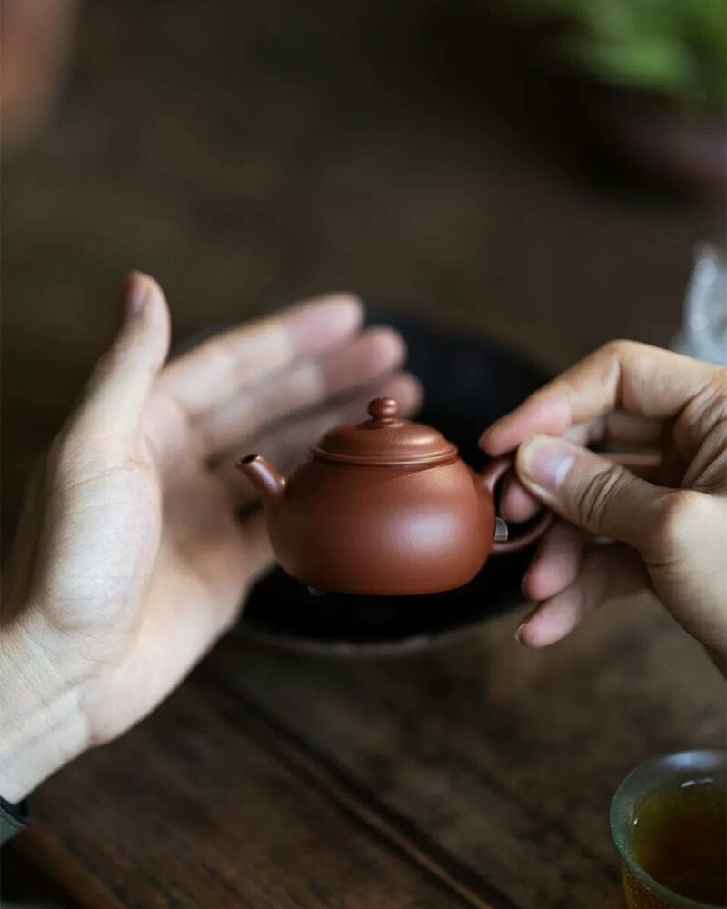 Half Handmade Xiao Mei Yao Zhuni Ming Yue Jian 75ml Yixing Teapot