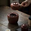 Chaozhou Style Chaozhou Red Clay Vintage Charcoal Stove and Kettle