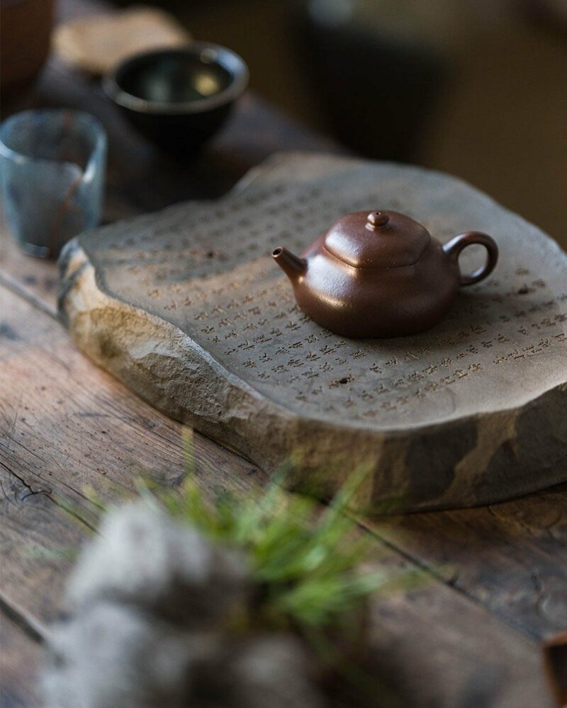 Fully-Handmade-Zini-Hexagonal-Jing-Le-120ml-Yixing-Teapot2 Fully Handmade Zini Hexagonal Jing Le 120ml Yixing Teapot