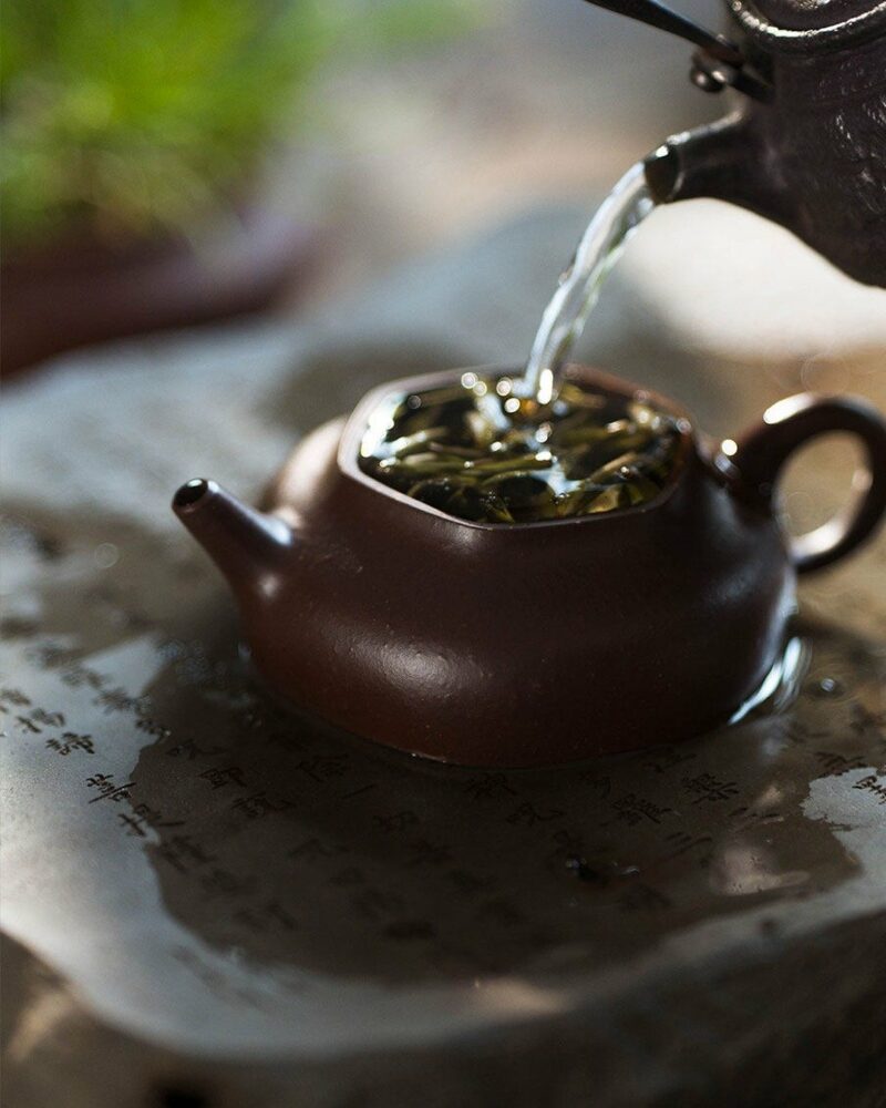 Fully-Handmade-Zini-Hexagonal-Jing-Le-120ml-Yixing-Teapot4 Fully Handmade Zini Hexagonal Jing Le 120ml Yixing Teapot