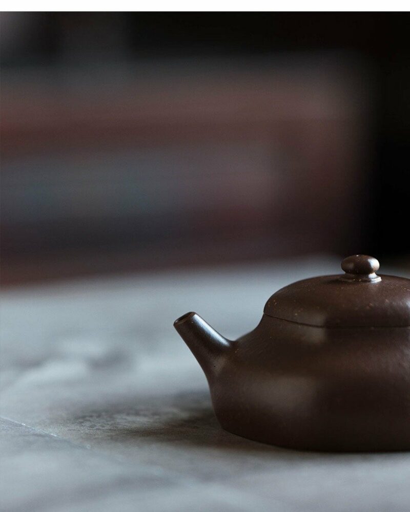 Fully-Handmade-Zini-Hexagonal-Jing-Le-120ml-Yixing-Teapot5 Fully Handmade Zini Hexagonal Jing Le 120ml Yixing Teapot
