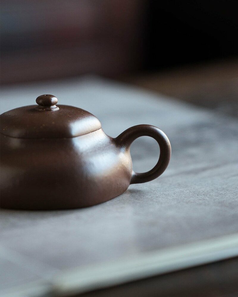 Fully-Handmade-Zini-Hexagonal-Jing-Le-120ml-Yixing-Teapot6 Fully Handmade Zini Hexagonal Jing Le 120ml Yixing Teapot
