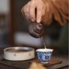 Half-Handmade-Mini-Zini-Hexagonal-Rong-Tian-50ml-Yixing-Teapot3 Half Handmade Mini Zini Hexagonal Rong Tian 50ml Yixing Teapot