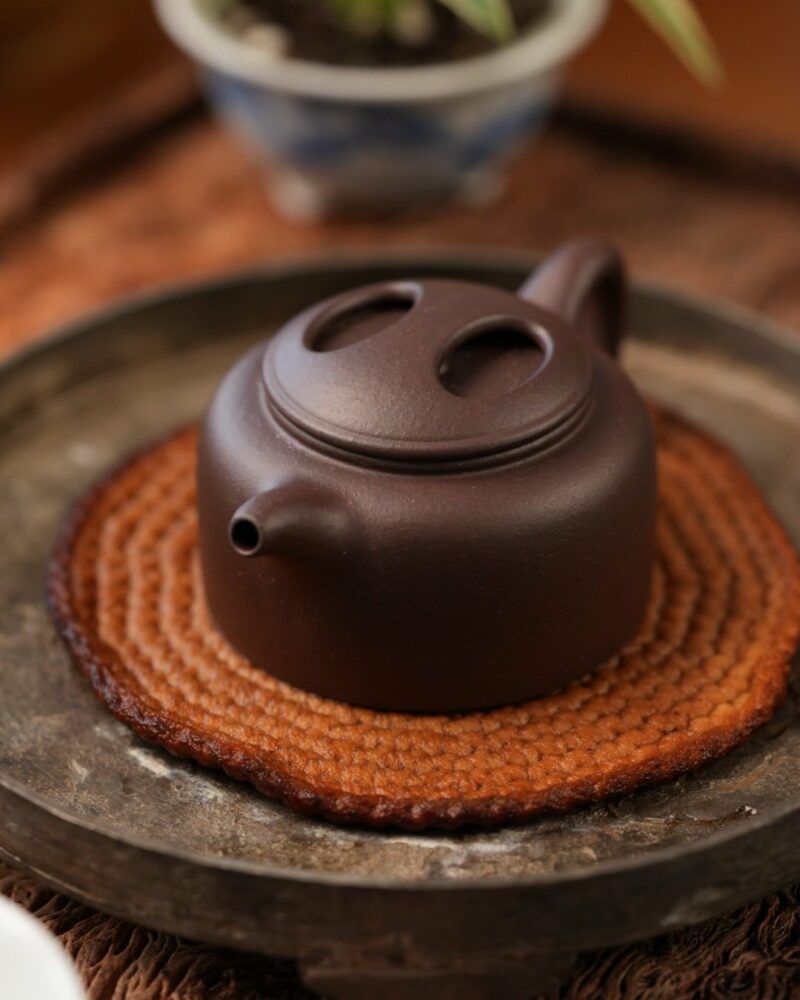 Half-Handmade-Mini-Zini-Niu-Gai-Lian-Zi-50ml-Yixing-Teapot1 Half Handmade Mini Zini Niu Gai Lian Zi 50ml Yixing Teapot