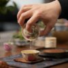 Handmade Hand-painted Fen Cai Ceramic Longevity Peach 50ml Gaiwan Set Pre Order Ship In 20 Days