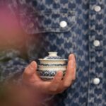 Handmade Hand-painted Porcelain Blue & White Baoxiang Pattern 65ml Gaiwan Set Pre Order Ship In 20 Days