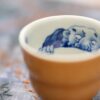Handmade-Hand-painted-Porcelain-Wood-Firing-Kiln-Blue-and-White-Gourd-45cc-Tea-Cup6 Handmade Hand-painted Porcelain Wood Firing Kiln Blue and White Gourd 45cc Tea Cup