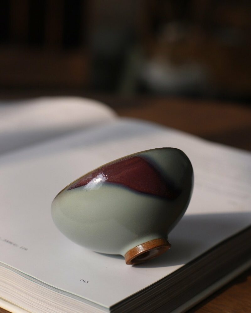 Handmade Traditional Ceramic Gradient Purple Jun Ware 75ml Host Cup