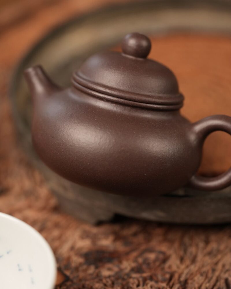 IMG_9089 Half Handmade Mini Zini Hexagonal Rong Tian 50ml Yixing Teapot