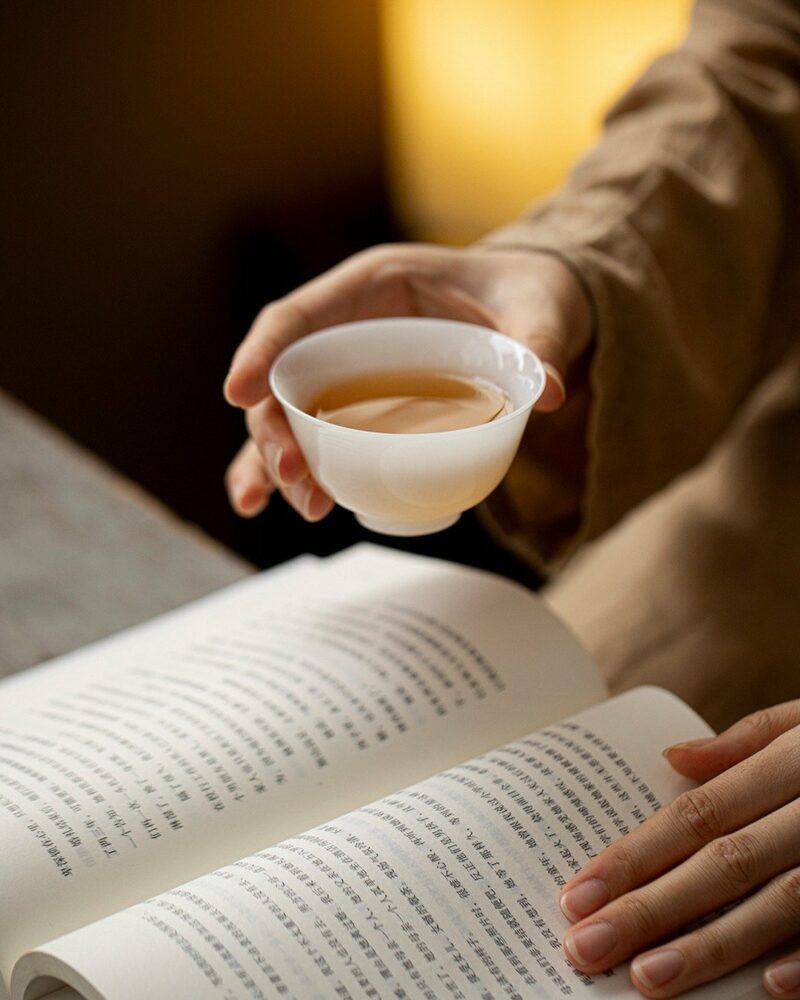 Minimalist Porcelain Ice Jade 70ml Host Cup