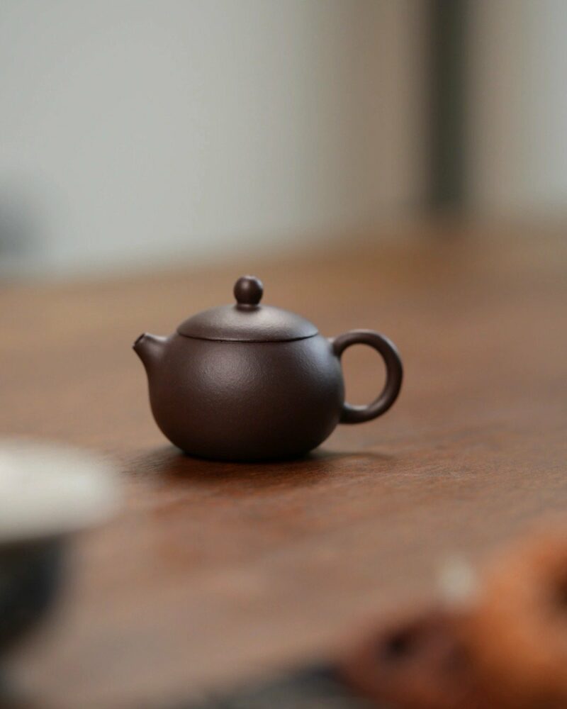 Half Handmade Zini 45cc Mini Xishi Yixing Teapot