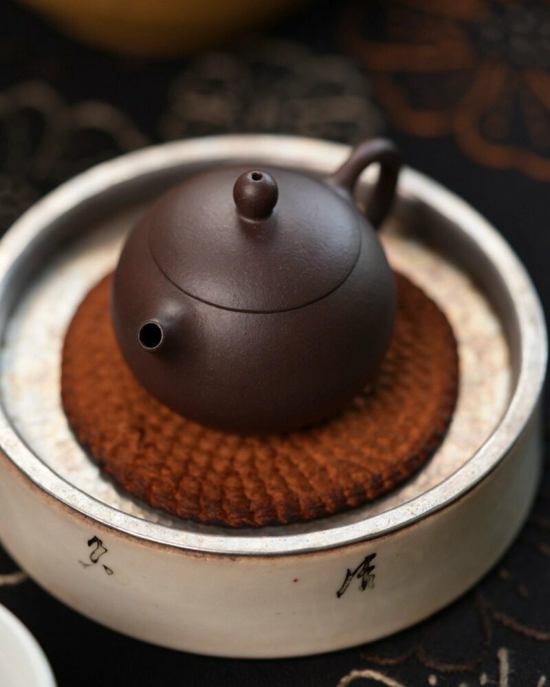 Half Handmade Zini 45cc Mini Xishi Yixing Teapot