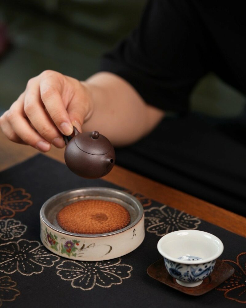 Half Handmade Zini 45cc Mini Xishi Yixing Teapot