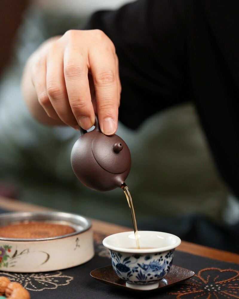 Half Handmade Zini 45cc Mini Xishi Yixing Teapot