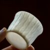 Handmade-Artistic-Minimalist-Porcelain-Rock-Texture-Folded-Form-65ml-Tea-Cup12 Handmade Artistic Minimalist Porcelain Rock Texture Folded Form 65ml Tea Cup