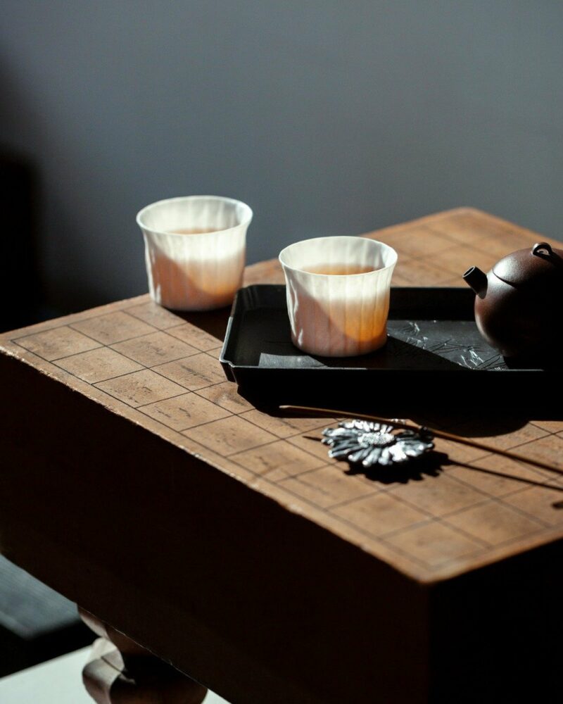 Handmade-Artistic-Minimalist-Porcelain-Rock-Texture-Folded-Form-65ml-Tea-Cup6 Handmade Artistic Minimalist Porcelain Rock Texture Folded Form 65ml Tea Cup