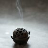 Handmade Reduction Fired Duanni Money Toad Incense Burner