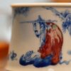 Handmade-Underglaze-Red-Porcelain-Blue-and-White-Listen-to-the-Pine-90cc-Host-Cup2 Handmade Underglaze Red Porcelain Blue and White Listen to the Pine 90cc Host Cup