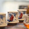 Handmade-Underglaze-Red-Porcelain-Blue-and-White-Listen-to-the-Pine-90cc-Host-Cup6 Handmade Underglaze Red Porcelain Blue and White Listen to the Pine 90cc Host Cup