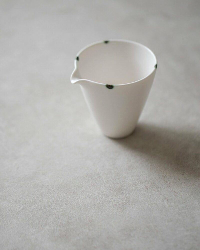 Minimalist-Porcelain-Lard-White-Jade-Dot-Rim-150ml-Fair-Cup-Gong-Dao-Bei1 Minimalist Porcelain Lard White Jade Dot Rim 150ml Fair Cup Gong Dao Bei