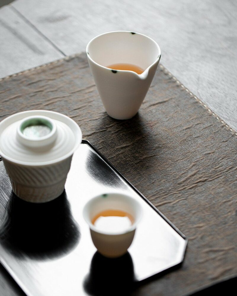 Minimalist-Porcelain-Lard-White-Jade-Dot-Rim-150ml-Fair-Cup-Gong-Dao-Bei8 Minimalist Porcelain Lard White Jade Dot Rim 150ml Fair Cup Gong Dao Bei