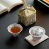 Portable Chinese Style Ceramic Sakura-pattern 90ml Travel Tea Set