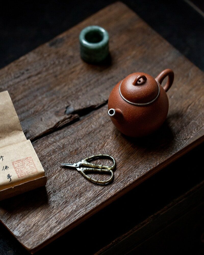 Vintage Style Chinese Style Jade Ring Form Lid Holder