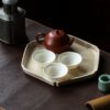 Vintage-Style-Traditional-Porcelain-Crackle-Glaze-Zhangzhou-Kiln-Chinese-Tea-Tray2 Vintage Style Traditional Porcelain Crackle Glaze Zhangzhou Kiln Chinese Tea Tray