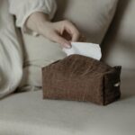 Artistic Chinese Style Brocade Fabric Tissue Box Cover
