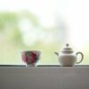 Half Handmade White Duanni Mini Duo Qiu 45ml Yixing Teapot