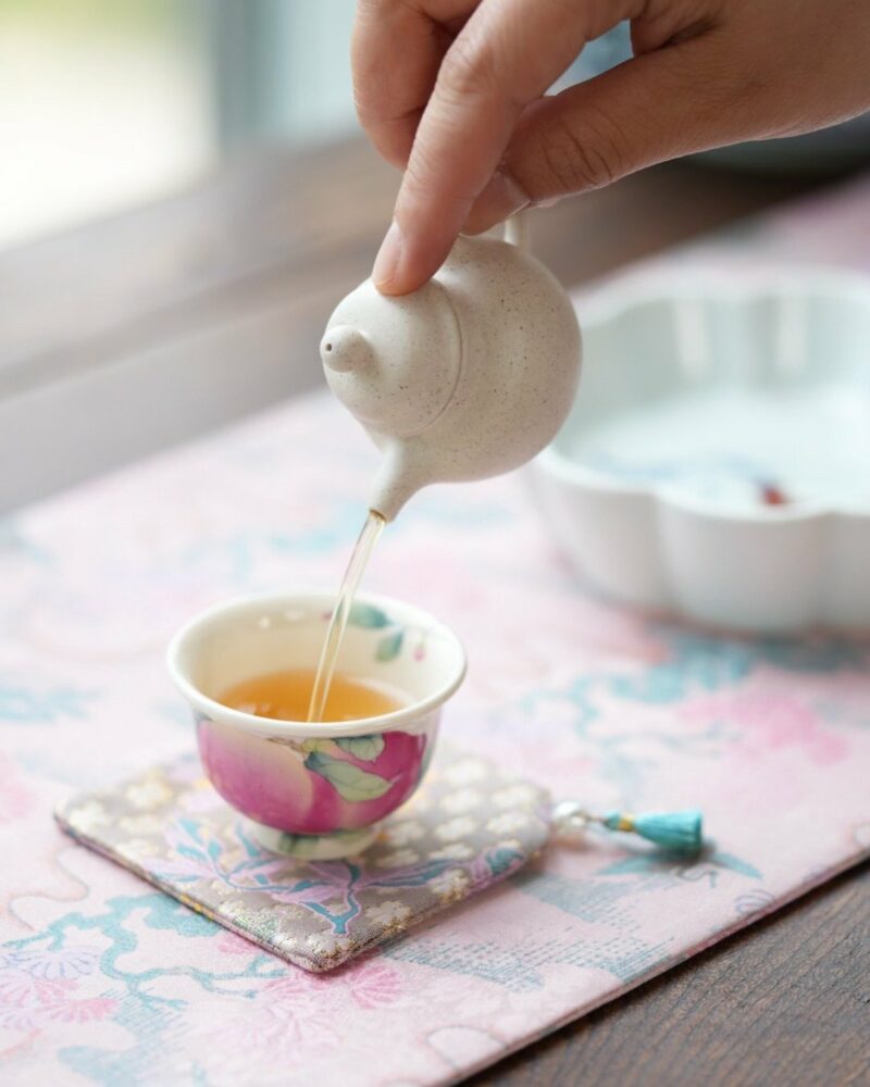 Half Handmade White Duanni Mini Duo Qiu 45ml Yixing Teapot