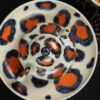 Hand-painted Qinghua Iron-red Porcelain Leopard Mini Rong Tian 65ml Chinese Teapot