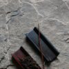 Handmade Chinese Style Wood Mountain Sequence Sandalwood ChaZe With Tea Needle