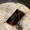 Handmade Chinese Style Wood Mountain Sequence Sandalwood ChaZe With Tea Needle